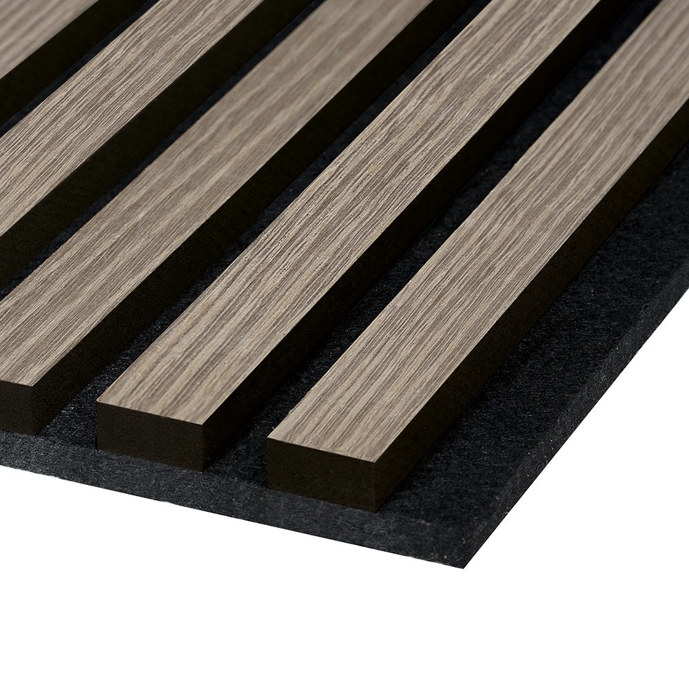 Pannello acustico decorativo in vero legno da 3mt o 2.44mt
