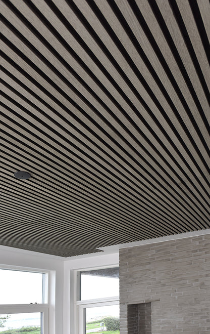 Pannello acustico decorativo in vero legno da 3mt o 2.44mt