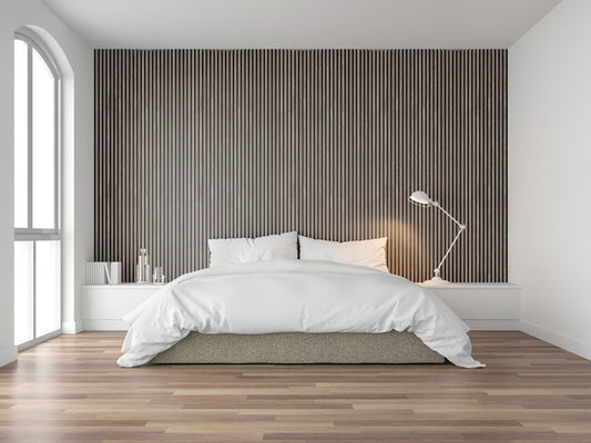 Pannello acustico decorativo in vero legno da 3mt o 2.44mt