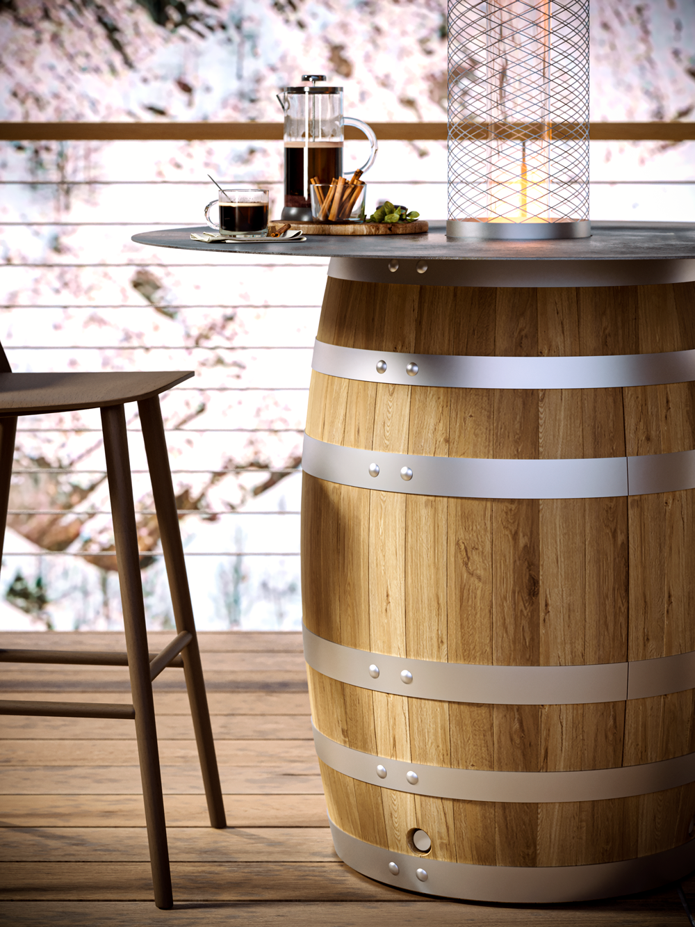 Fungo Barrique in Rovere