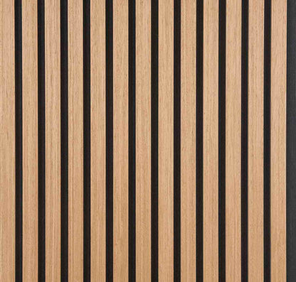 Pannello acustico decorativo in vero legno da 3mt o 2.44mt