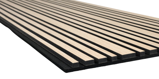 Pannello acustico decorativo (listelli variabili)